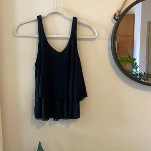 Flowy black tank from ambiance apparel